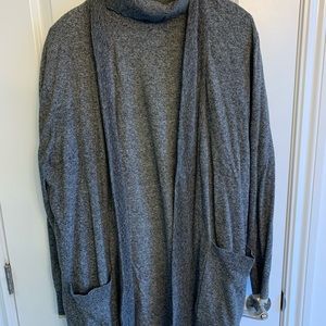 Roots Cardigan and Matching Turtleneck Dress